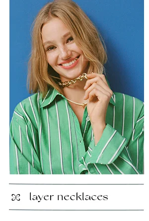 layer necklaces