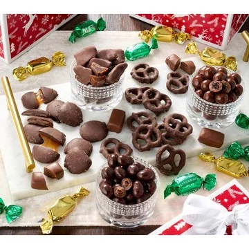 SH11/4 Dilettante 3lb Chocolate Assortment (3) Box Gift Tower
