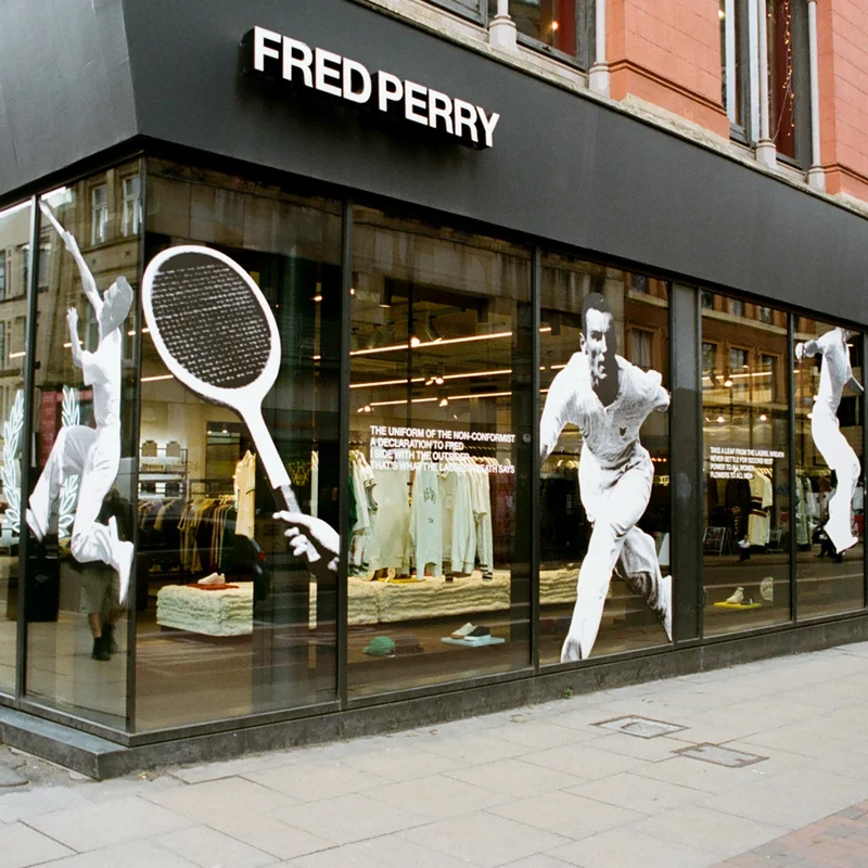 The sale is on in stores - find your local Fred Perry shop