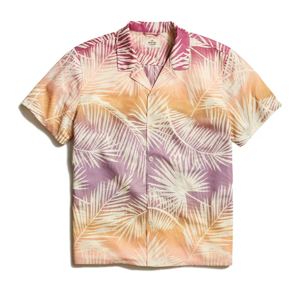 Mesh Button Down