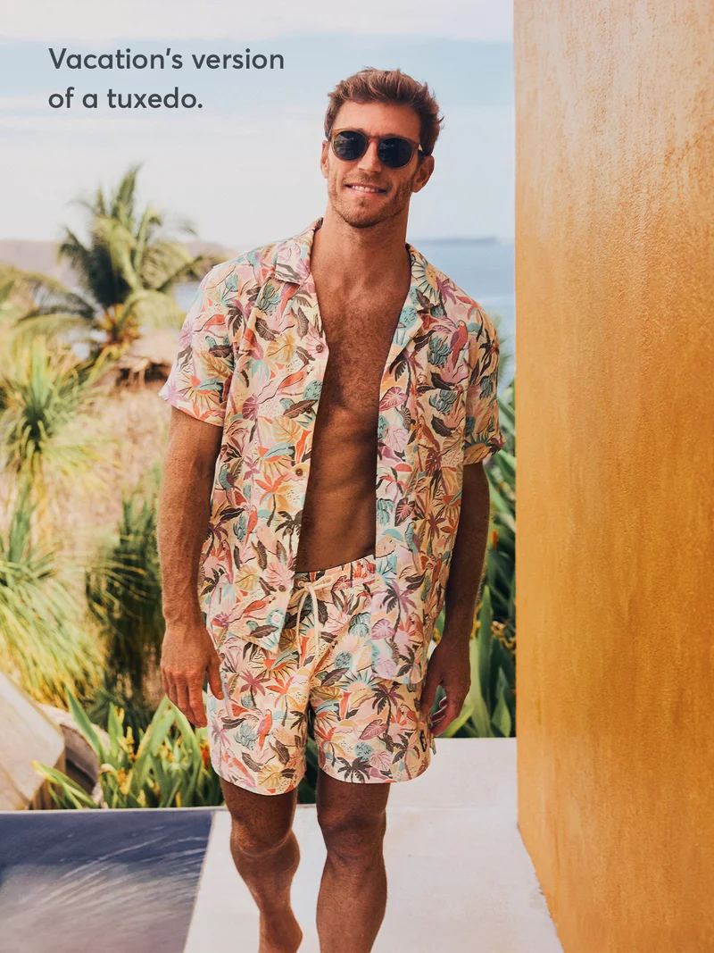 Vacation's version of a tuxedo.