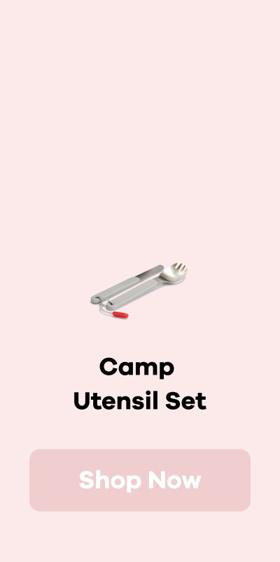 Camp Utensil Set | Shop Cascade