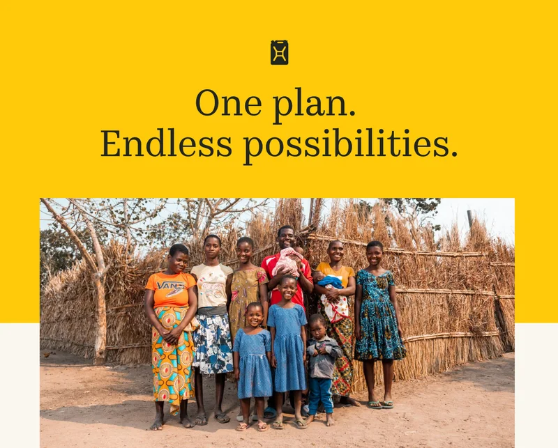 One plan. Endless possibilities.