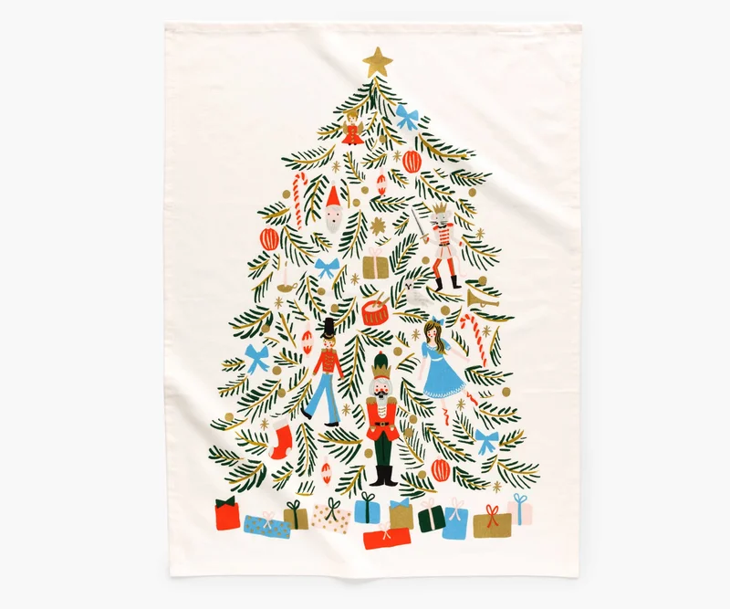 Image of Holiday Tea Towel - Christmas Tree
