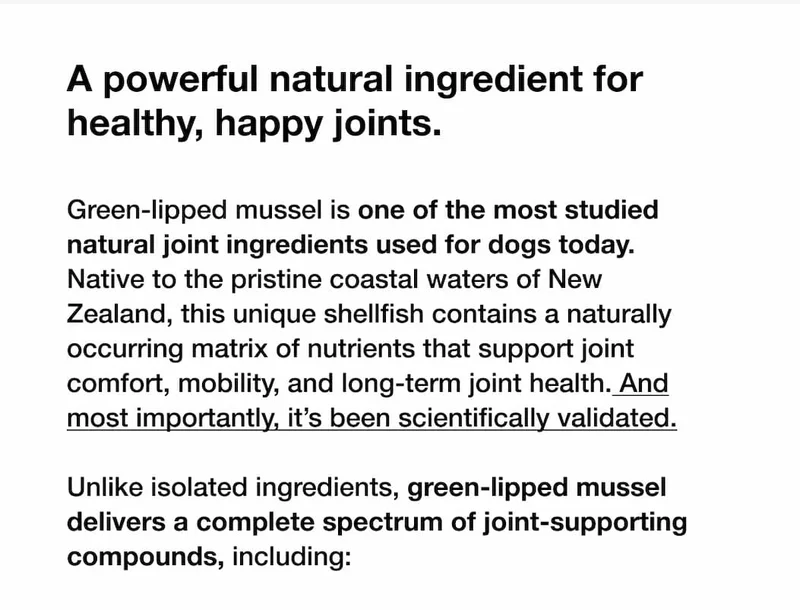 A powerful natural ingredient for healthy, happy joints.