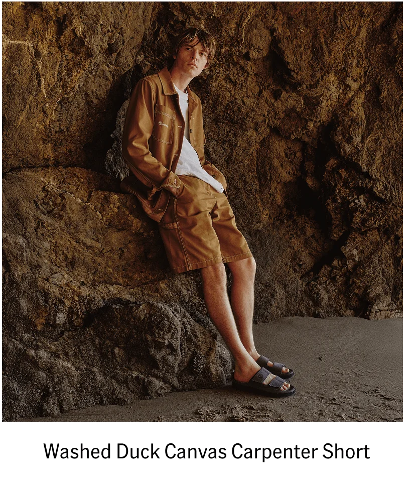 Washed Duck Canvas Carpenter Short
