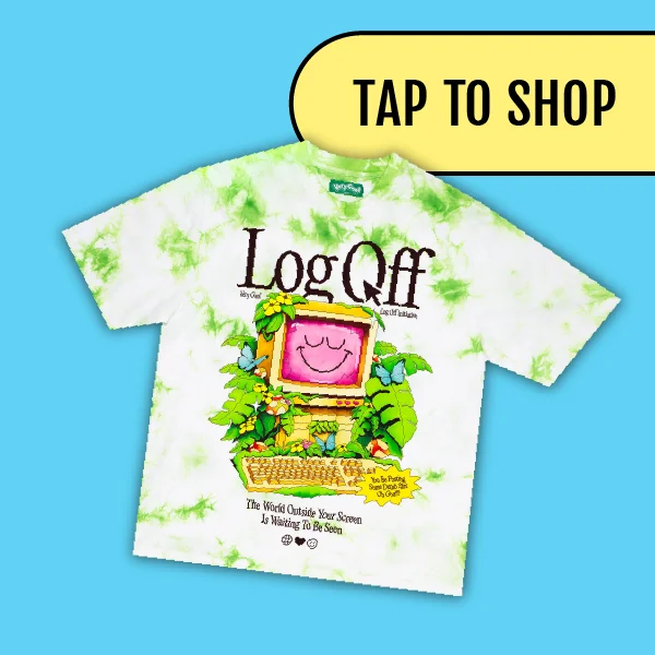 Log Off Tee