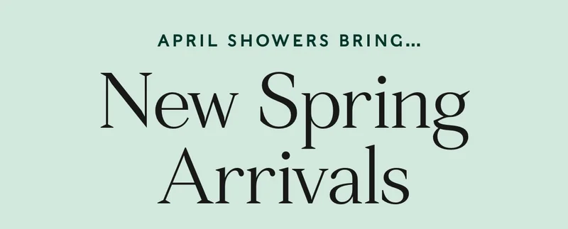 Shop New Arrivals