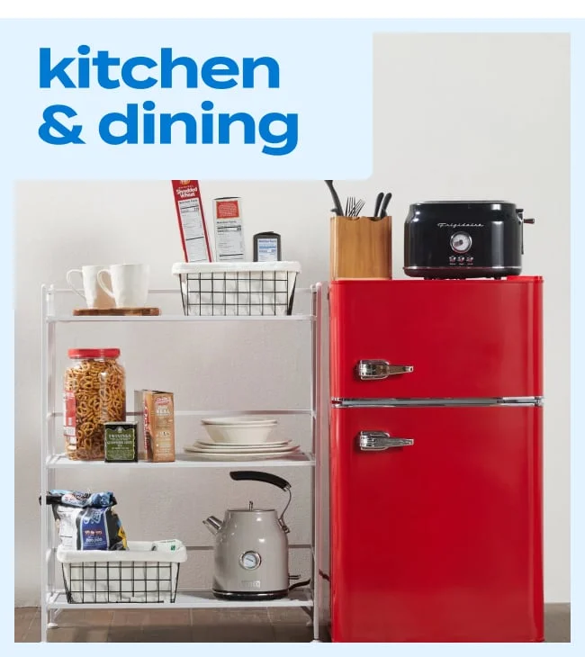 kitchen and dining