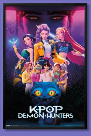 Netflix KPop Demon Hunters (2025) - Group Poster