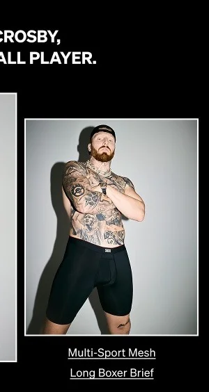 Multi-Sport Mesh Long Boxer Brief