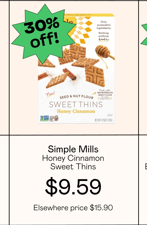 Honey Cinnamon Sweet Thins