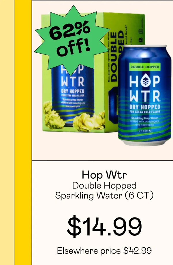 Double Hopped Sparkling Water (6 CT)