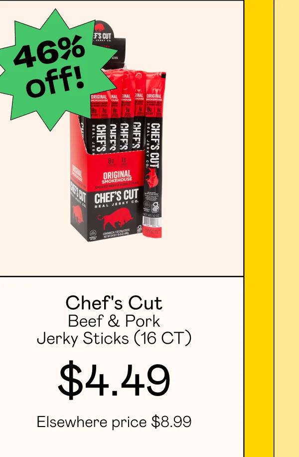 Beef & Pork Jerky Sticks (16 CT)