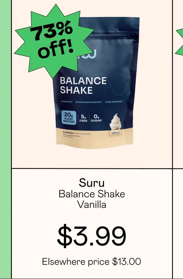 Balance Shake - Vanilla