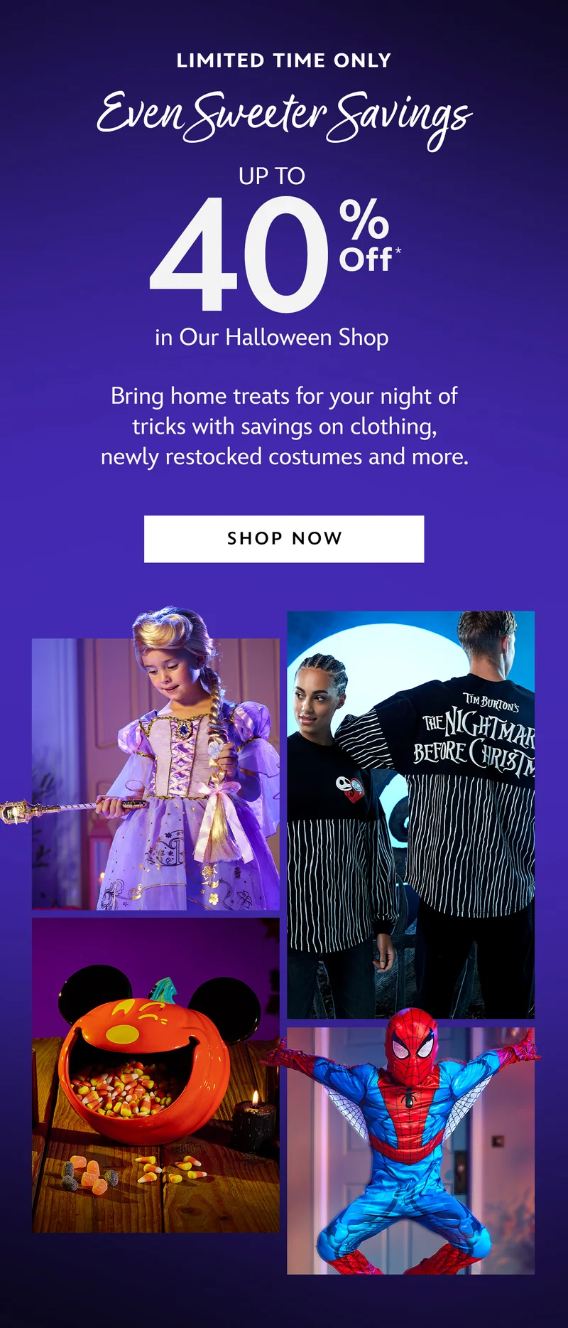 Halloween promo | Shop Now