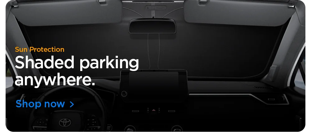 Sun Protection: Shaded parking anywhere. Shop CryoShade and sun shades.