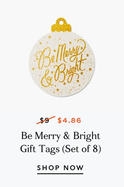 Be Merry and Bright Gift Tags