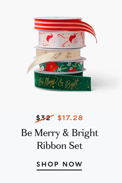 Be Merry and Bright Ribbon Set