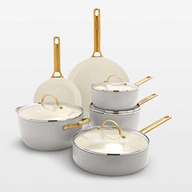 GreenPan ™ Reserve Dove Grey 10-Piece Non-Stick Cookware Set
