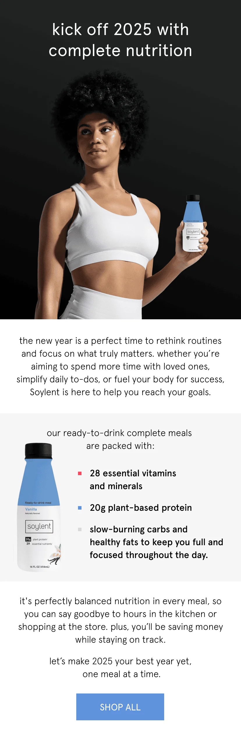 kick off 2025 with complete nutrition