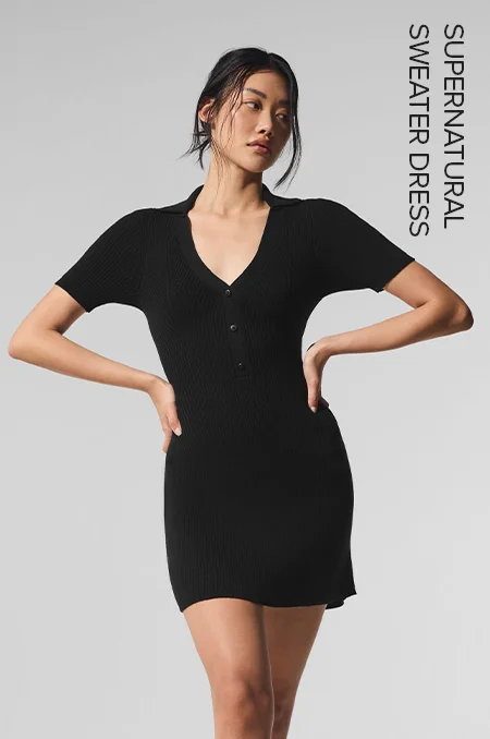 SUPERNATURAL SWEATER DRESS