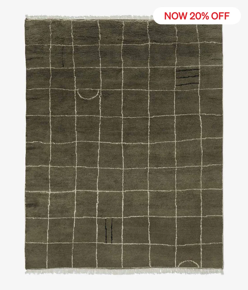 Shop Irregular Grid Rug