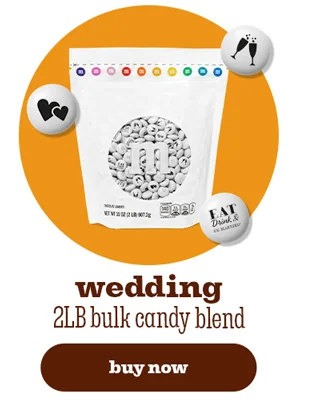 WEDDING 2LB BULK CANDY BLEND