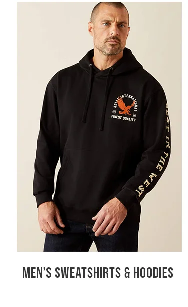 MEN'S SWEATSHIRTS AND HOODIES