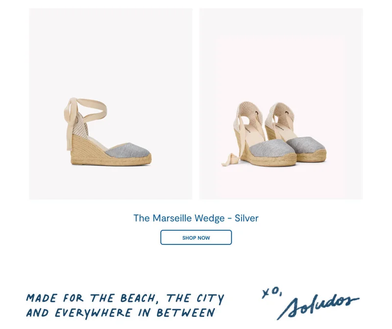 The Marseille Wedge Silver