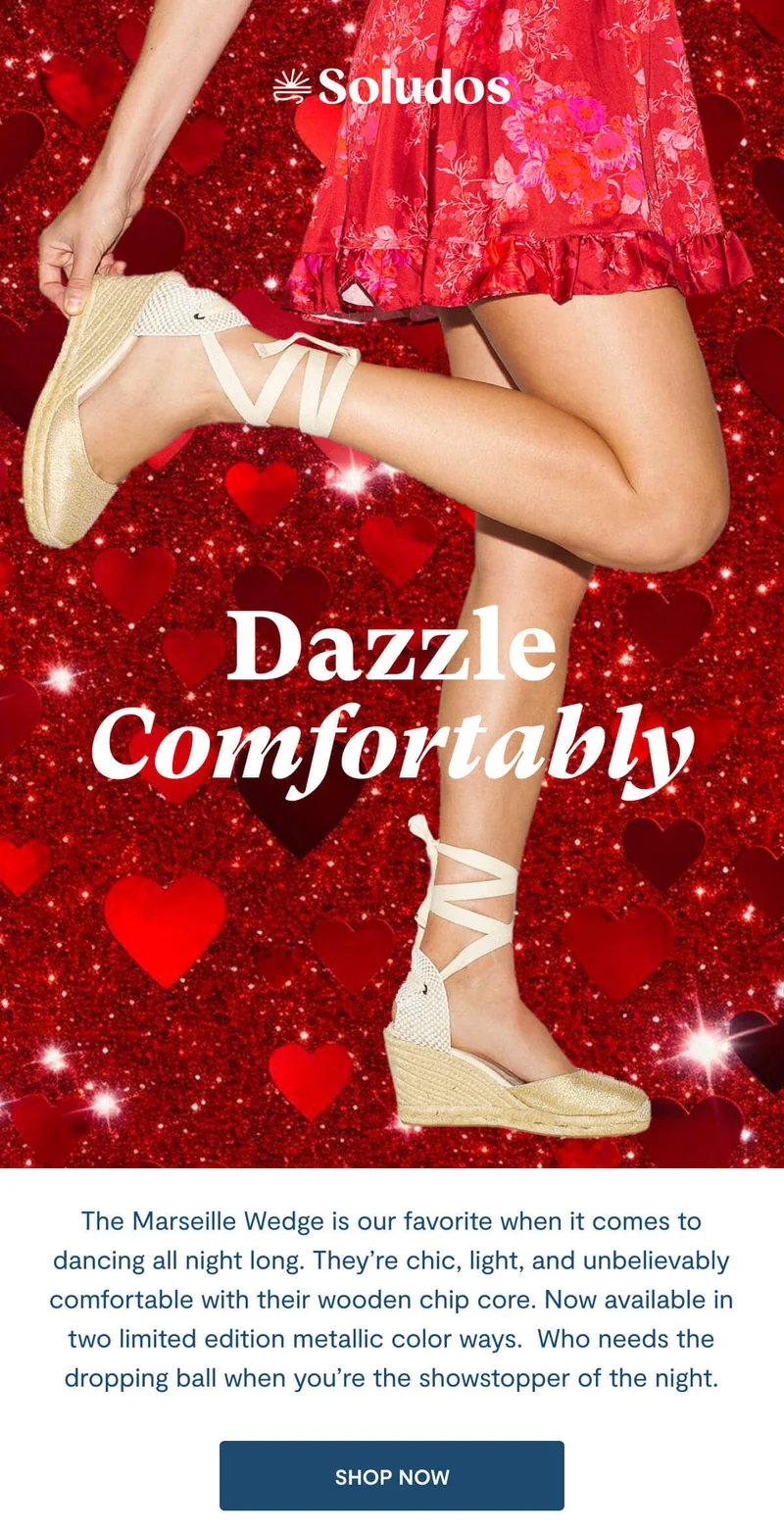 Dazzle Comfortably