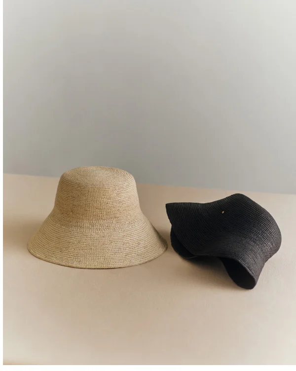 Bucket Hats Natural and Black