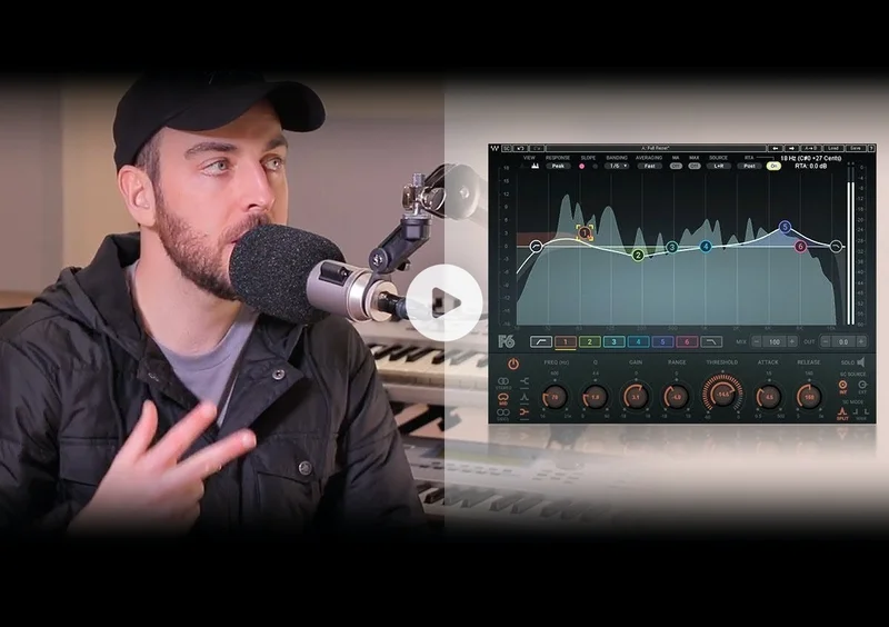 How to Duck a Busy Beat to Make Room for Vocals using F6 Dynamic EQ