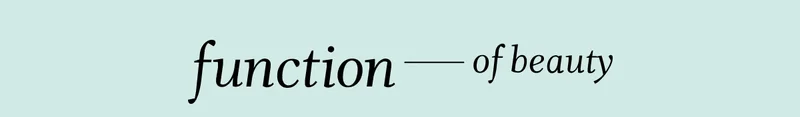 Function of Beauty Logo