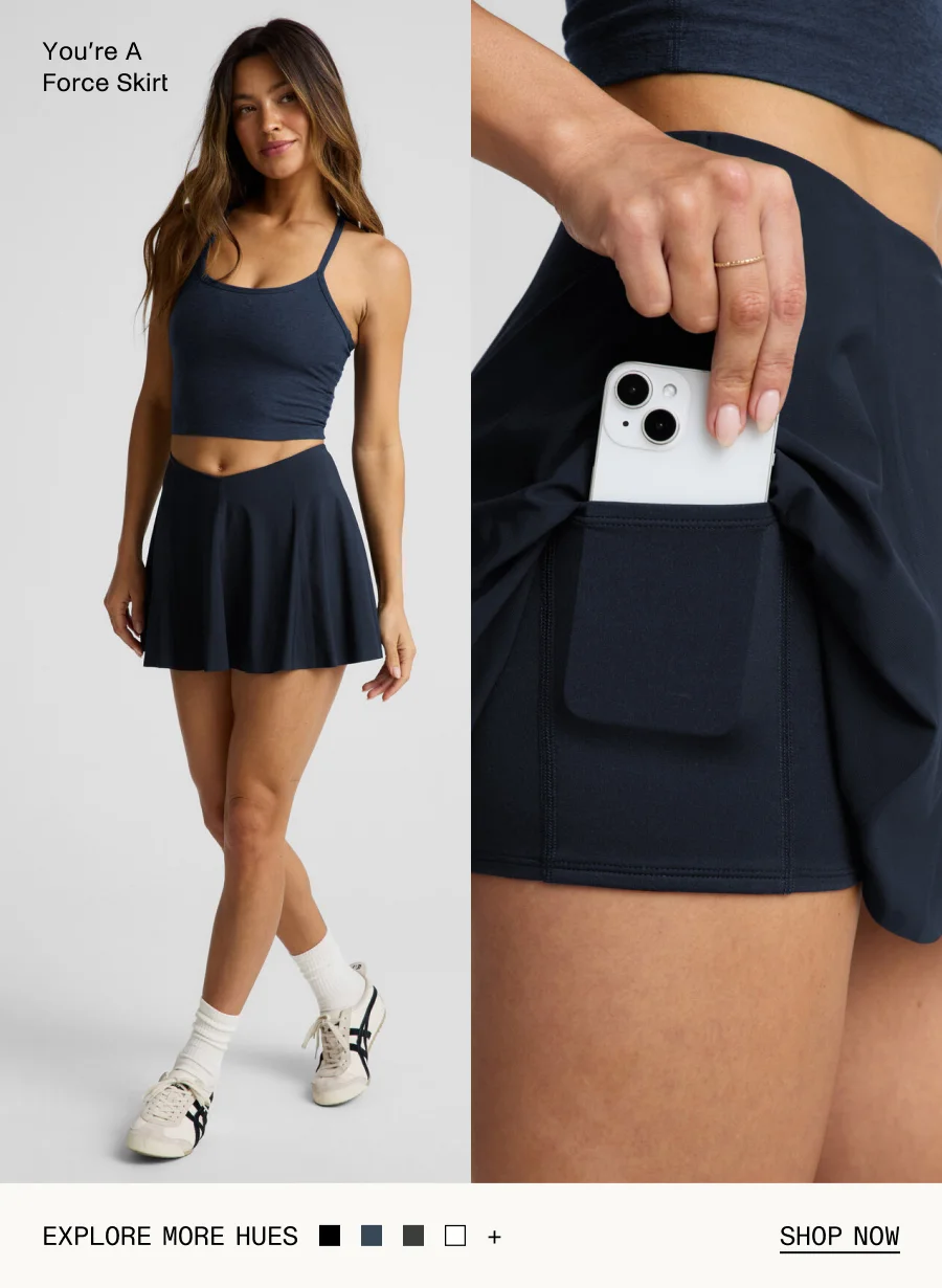 You're A Force Skirt in Nocturnal Navy