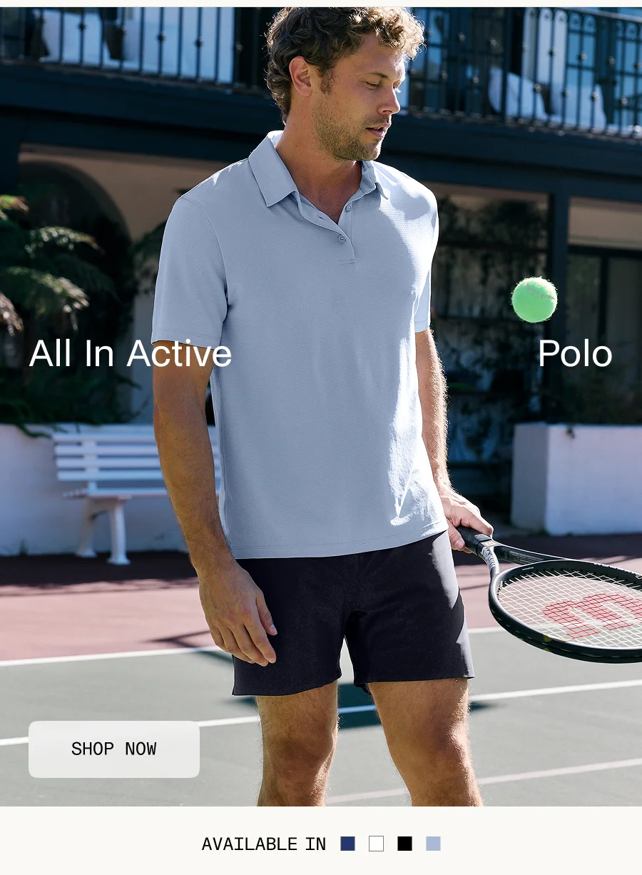 All In Active Men's Polo