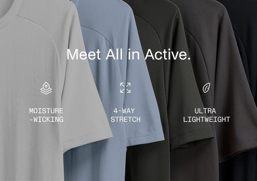 All In Active Men's Tee