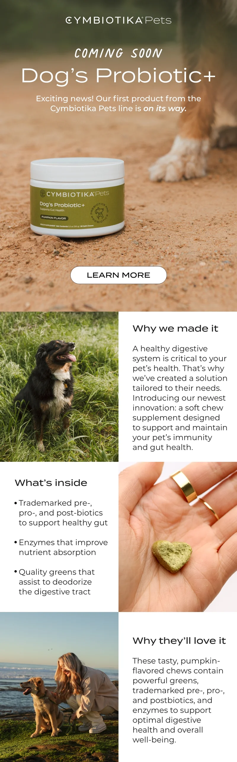 COMING SOON: DOG'S PROBIOTIC+