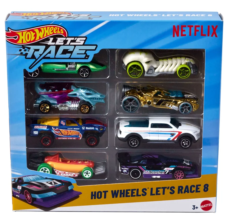 Image of Hot Wheels Let’s Race 8-Pack