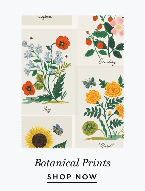 Botanical Print Fabric