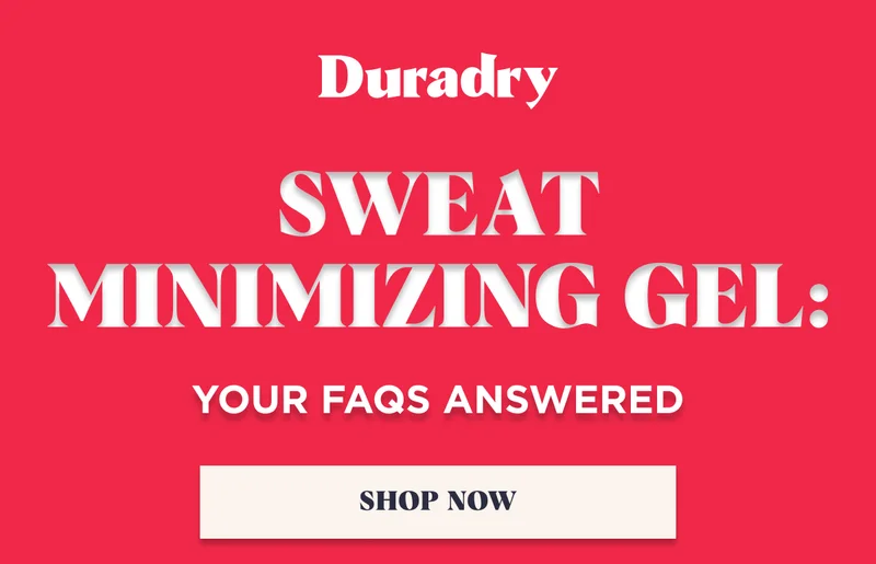 Sweat Minimizing Gel:  Your FAQs Answered SHOP NOW