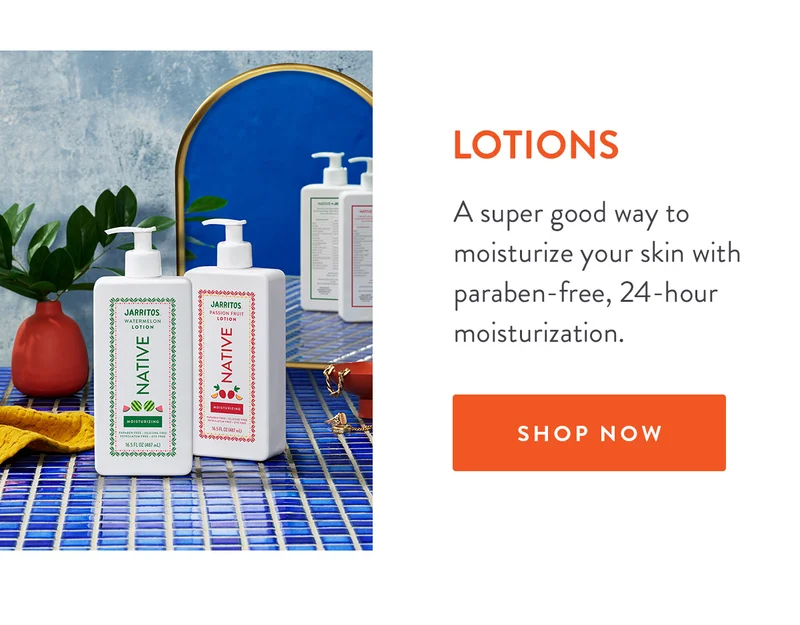 LOTIONS | A super good way to moisturize your skin with paraben-free, 24-hour moisturization. | SHOP NOW