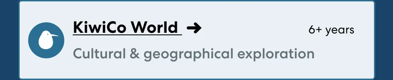 KiwiCo World KiwiCo World