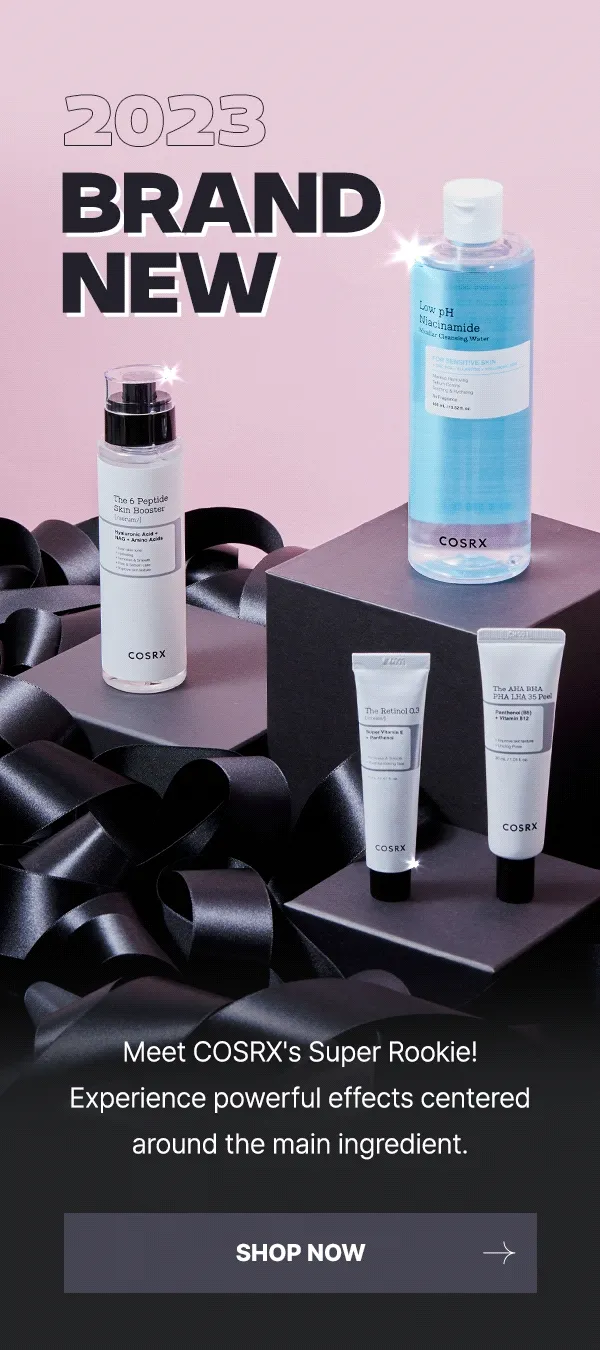 [30% off] Meet COSRX's Super Rookies!