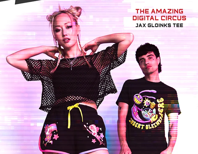 HT and Glitch. Cue The Chaos. Shop Now
