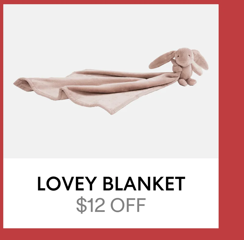 LOVEY BLANKET | $12 OFF LOVEY BLANKET | $12 OFF