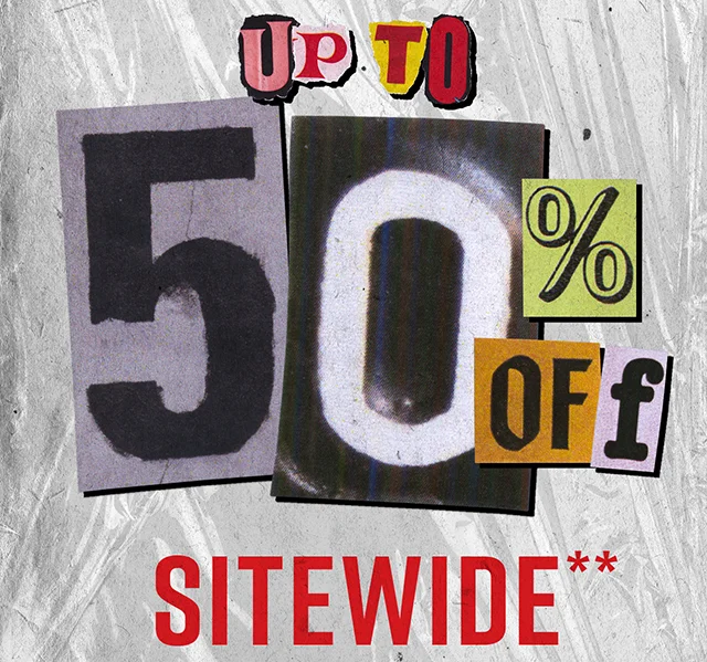 Hours Left! Up to 50 Percent Off Sitewide. Exclusions Apply. Shop Now