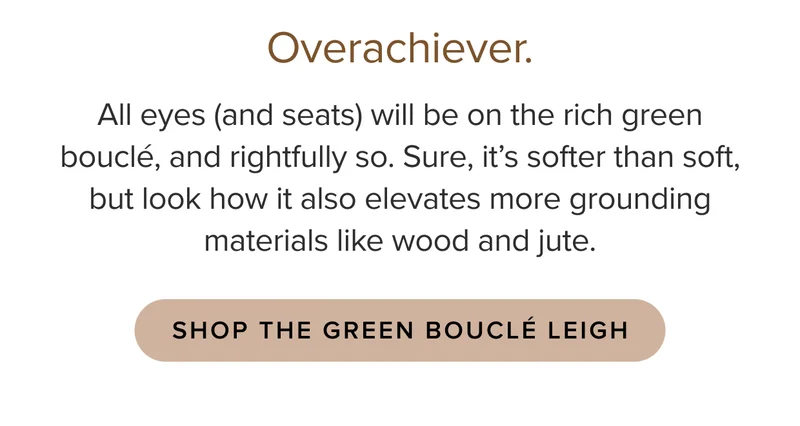 Shop The Green bouclé Leigh.