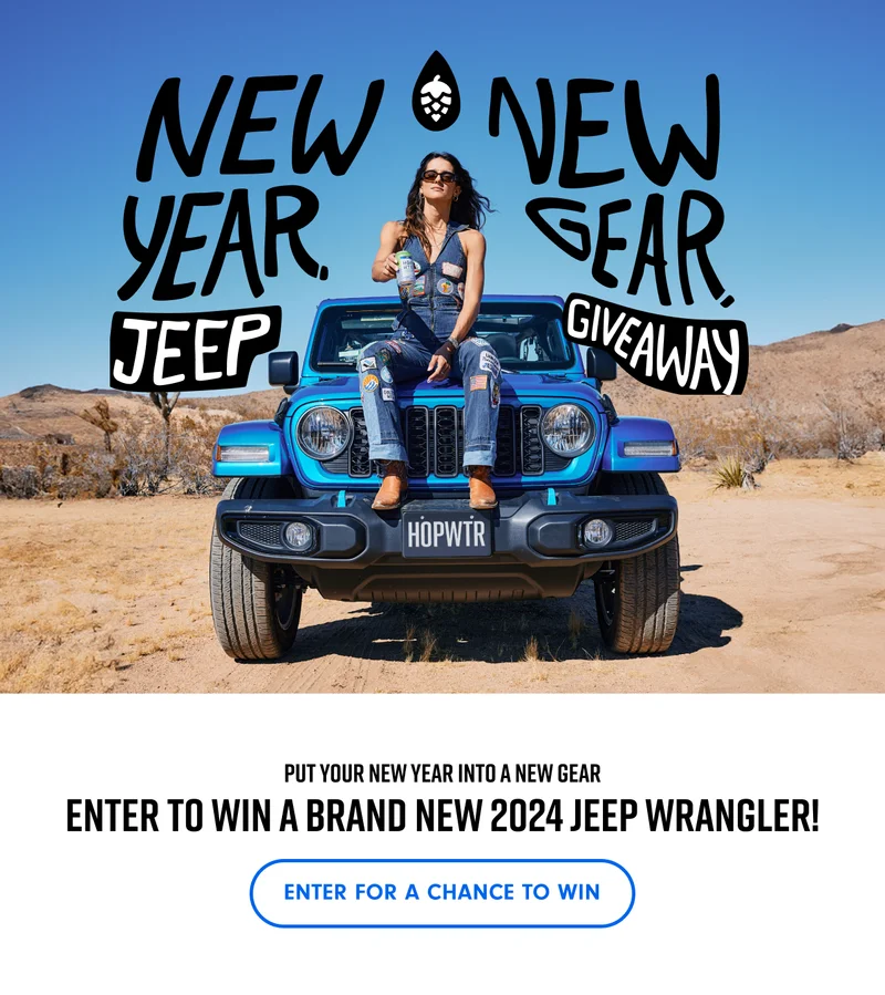Enter to win a brand new 2024 Jeep Wrangler