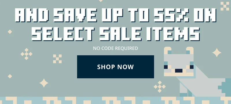 Up to 55% on select sale items. Shop Now!